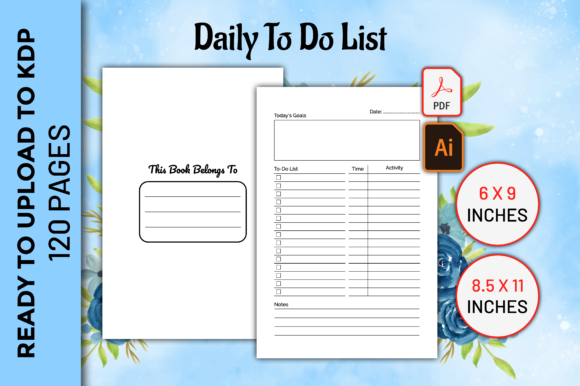 Effortless Daily to-Do List Planner for KDP
