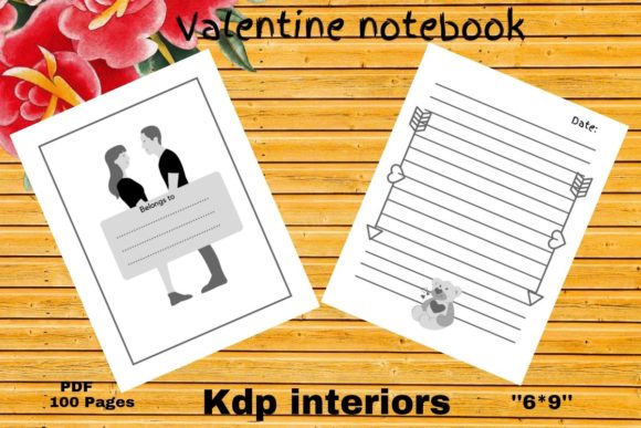 Embrace the Romance: A Valentine Theme Notebook for Your Creative and Reflective Moments