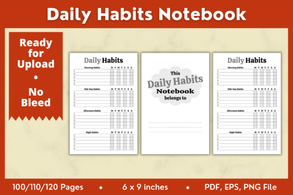 Enhance Your Daily Habits with a 6x9in Notebook