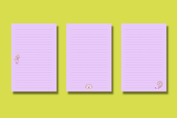 KDP Flower Lined Dairy Journal Interior: A Stylish and Practical Choice