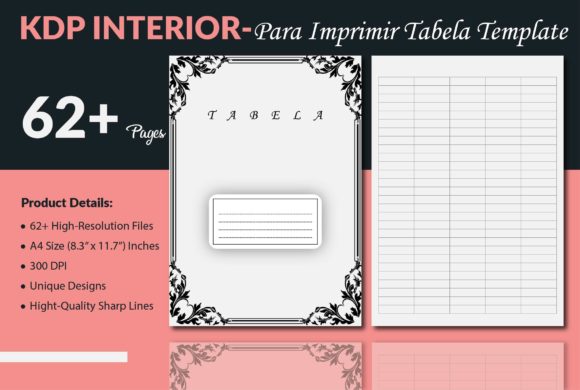 Printable Table Planner - KDP Interior: A Comprehensive Guide