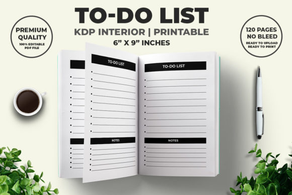 Streamline Your KDP Publishing with To-Do List Interior