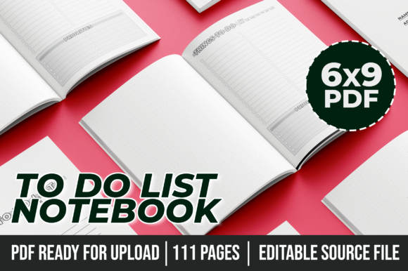 To-Do List Notebook Interior for KDP: A Comprehensive Guide
