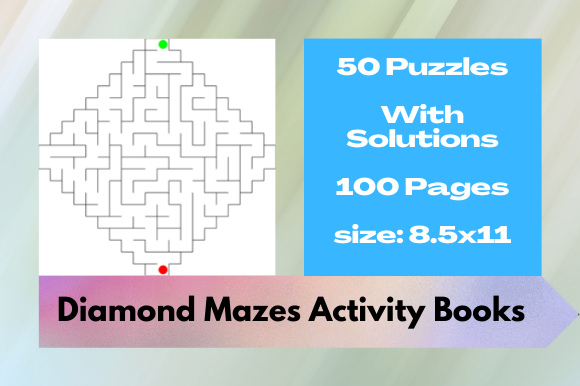 Unlock Creativity and Fun with the Diamond Maze Puzzle Book